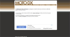 Desktop Screenshot of motodx.com